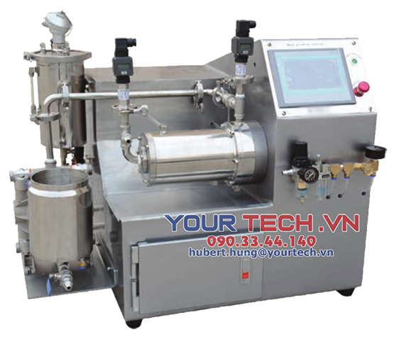 Máy nghiền bi nano phòng thí nghiệm 0,6L đến 1L