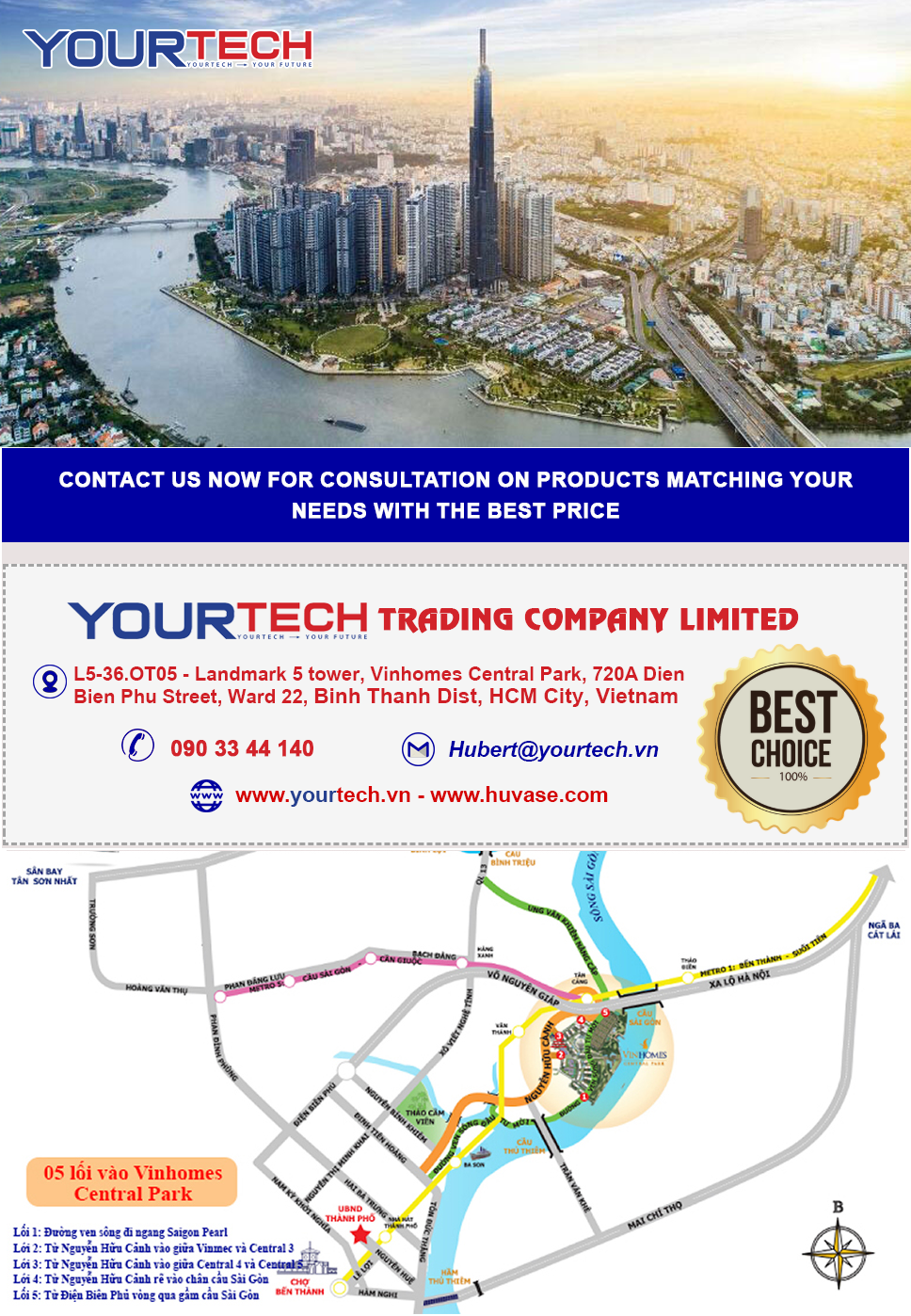 Công ty TNHH Thương mại Yourtech