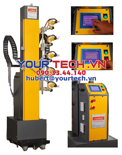 Robot phun sơn tĩnh điện tịnh tiến tự động