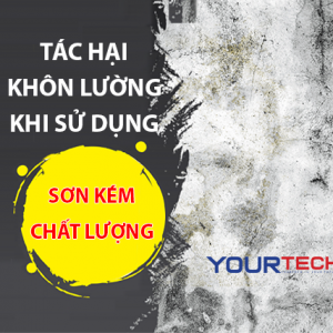 Tác hại khôn lường khi dùng sơn kém chất lượng